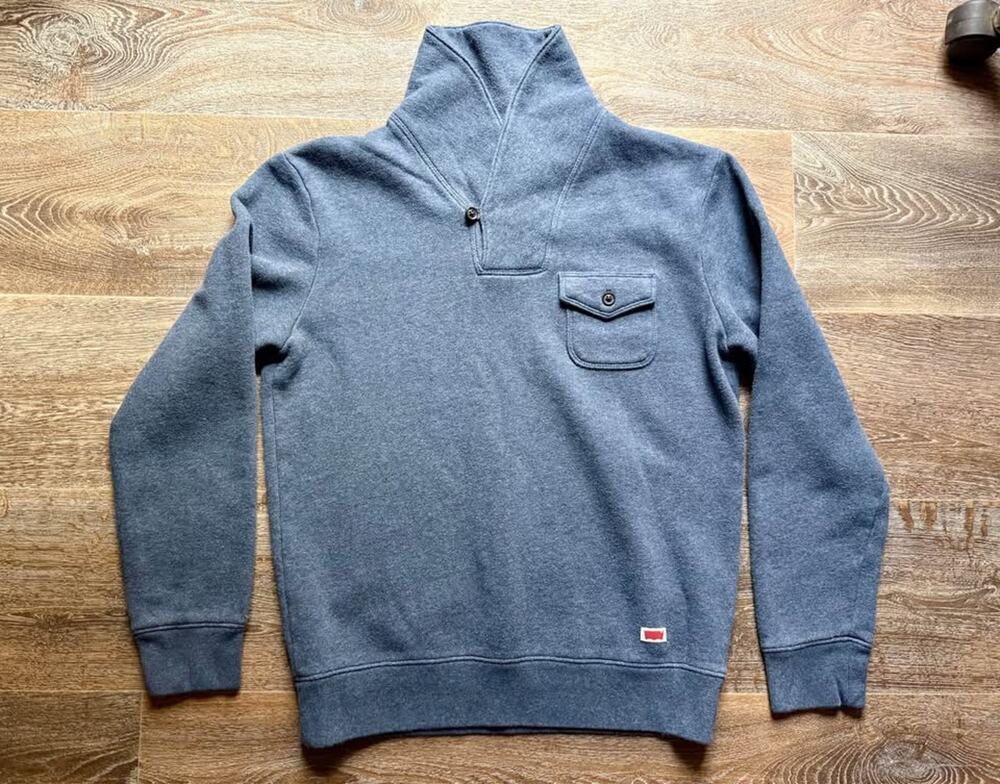 Men’s Levi’s Blue Pullover Sweatshirt Size Medium